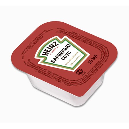 HEINZ – барбекю соус 25 мл (в коробке 125шт)