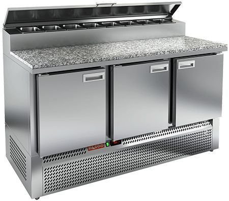 Стол для пиццы Hicold pze2-111gn (1/6) камень